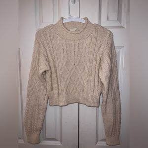 Aritzia Crop Sweater